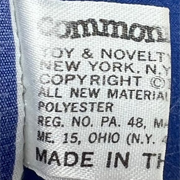 Vintage 1987 Commonwealth Mouse Rat Smoking Cigar Plush Stuffed 9” Tall - Picture 7 of 8